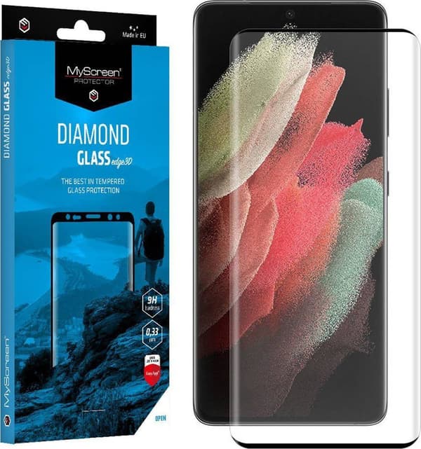 MyScreen DIAMOND GLASS Edge3D Black