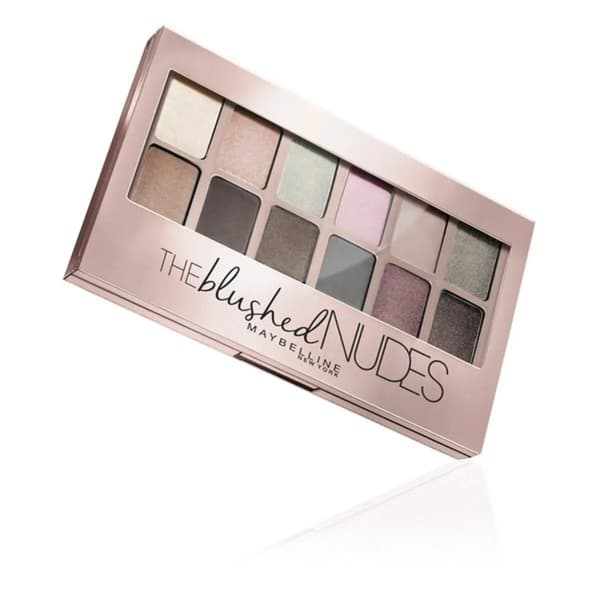 Luomiväripaletti The Blushed Nudes Maybelline (9,6 g)
