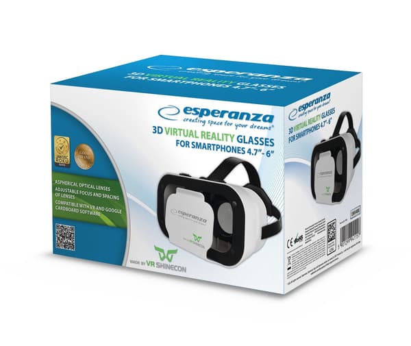 ESPERANZA VIRTUAL REALITY 3D-BRILLER TIL SMARTPHONES EMV400