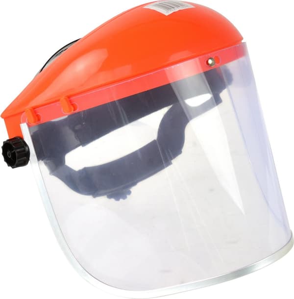 Beskyttelsesmaske med PVC-dæksel til le, save (12/48/50)