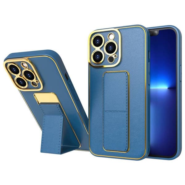 Neue Kickstand Case Skal för Samsung Galaxy A13 med stativ blå