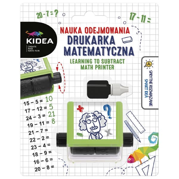 Subtraktionsinlärning KIDEA Matematisk Skrivare