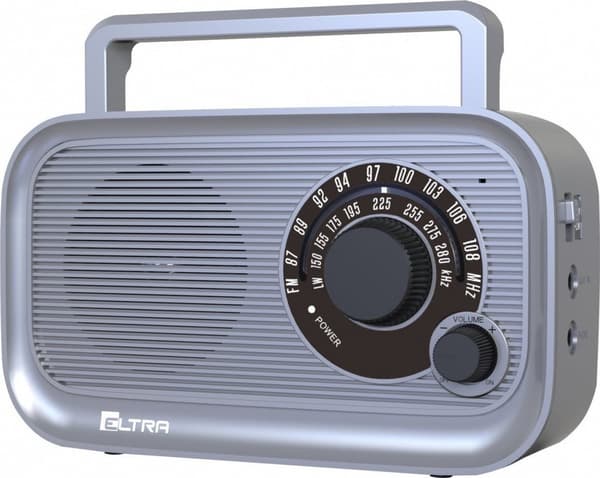 Radio Hania Eltra harmaa