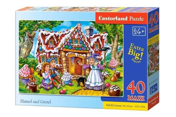 Palapeli 40 maxi - Hannu ja Kerttu CASTOR