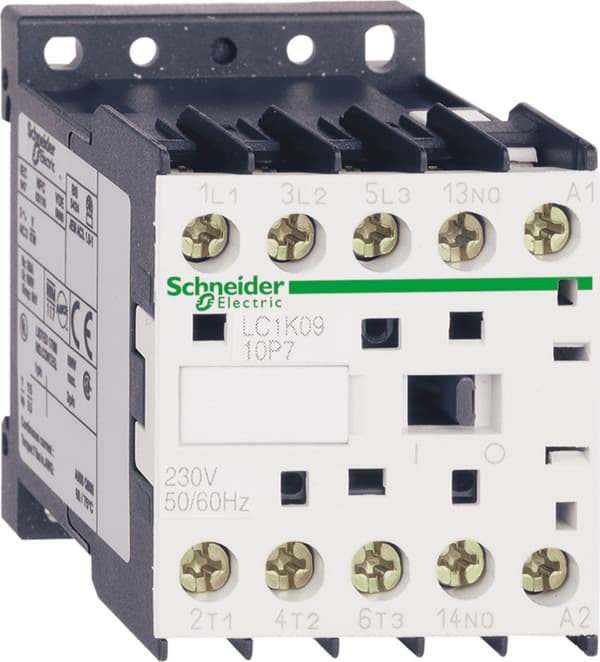 Effektkontaktor 12A 3P 230V AC 50Hz 1Z LC1K1210P5