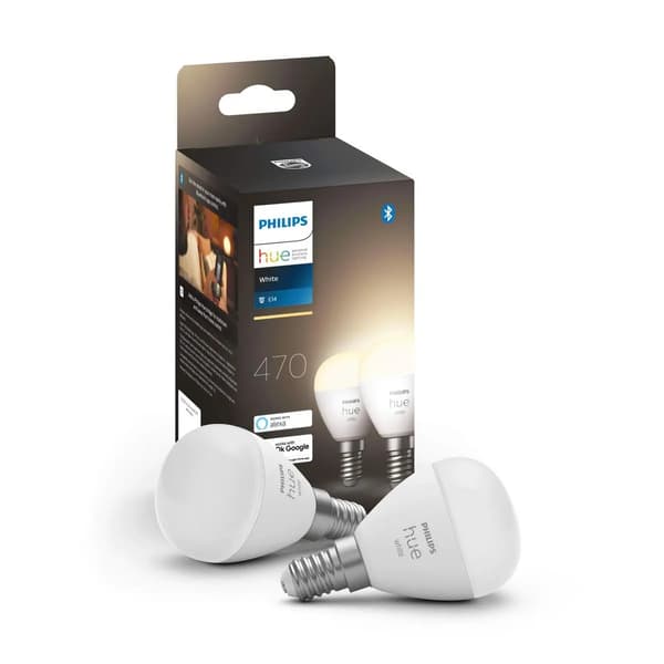 Älykäs Polttimo Philips Bombilla esférica P45 E14 pack de 2