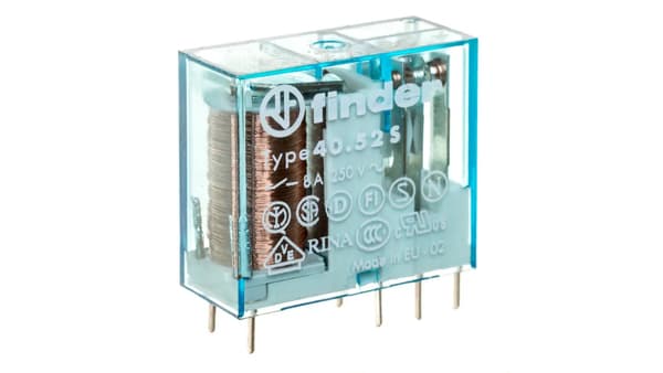 Finder Transmitter 2P 8A 12V DC Følsom Spole (40.52.7.012.0000)