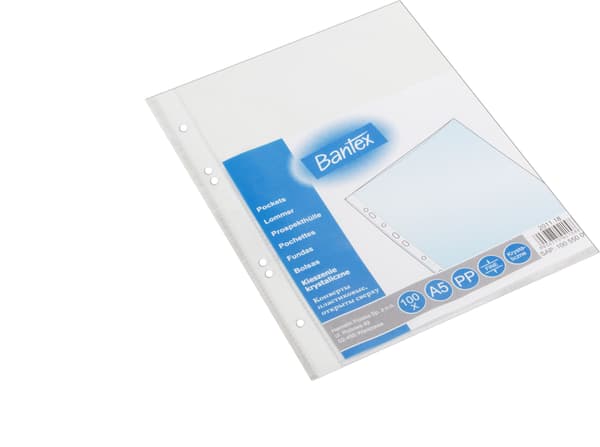 Bantex A5 Crystalline Dokumentfickor