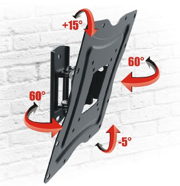 TV-HÅLLARE AX FLEXI SLIM 13-42