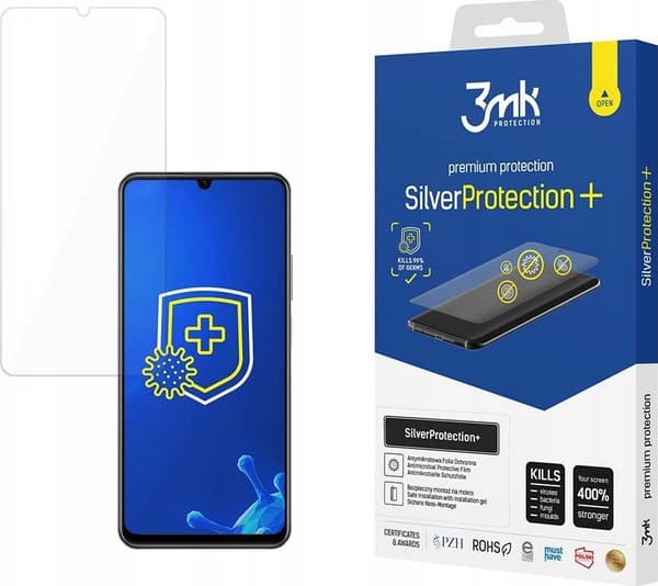 3MK SilverProtect+ Realme Note 50 märkäasennettava antimikrobinen kalvo