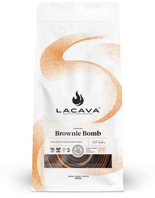 LaCava Brownie Bomb hela kaffebönor 1kg