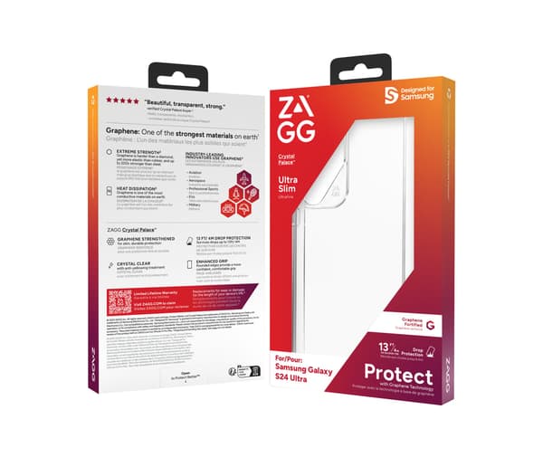 ZAGG Cases Crystal Palace Samsung Galaxy S24 Ultra
