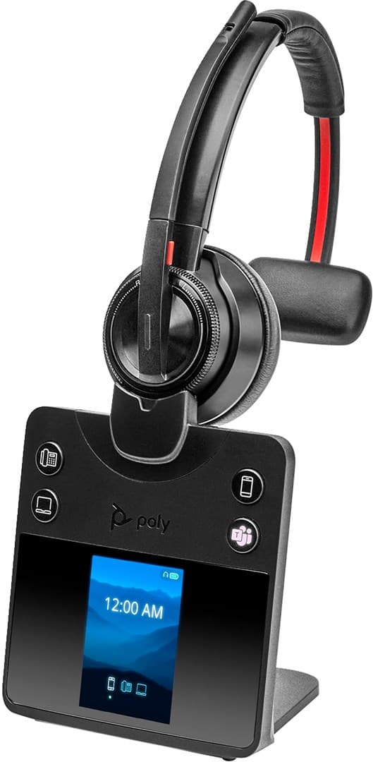 HP Poly Savi 8410 Office Monaural Microsoft Teams-certifierat DECT 1880-1900 MHz Headset-Euro