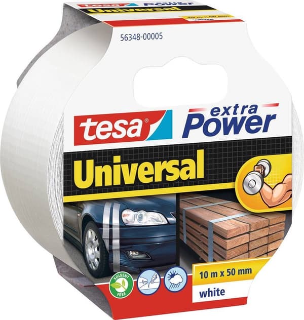 Tesa ilmastointiteippi Uni 10m x 50mm extra Power hopea 56348
