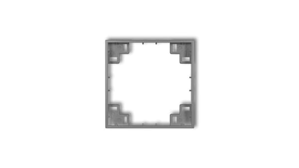 Karlik MINI Silver ram mattgrå 27MRP-1