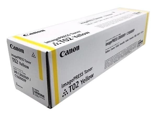 Canon Toner T02 Gul (8532B001)