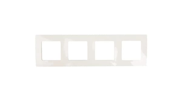 Legrand firedobbelt ramme Niloe creme 665014