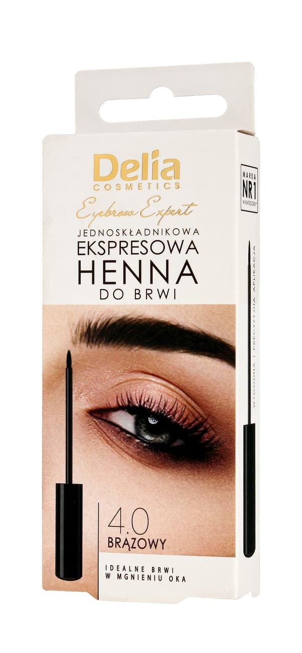 DELIA EYEBROW EXPERT Henna expres 4.0 braz