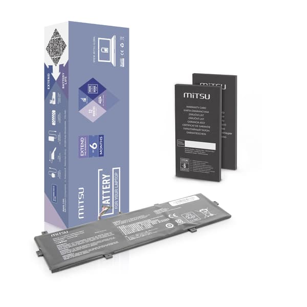 Mitsu-batteri til Asus UX430 Notebook (11.55V) (3400 mAh)