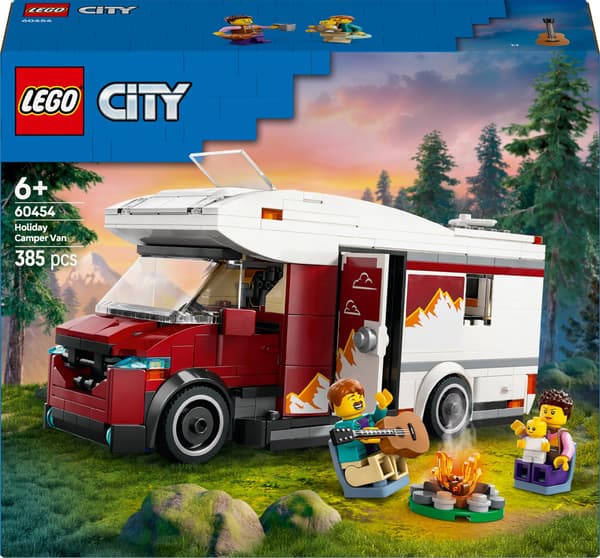 LEGO® City Ferieeventyr Autocamper, 385 dele