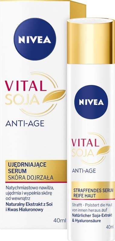 Nivea_vital Sojabønner til moden hud serum 40ml