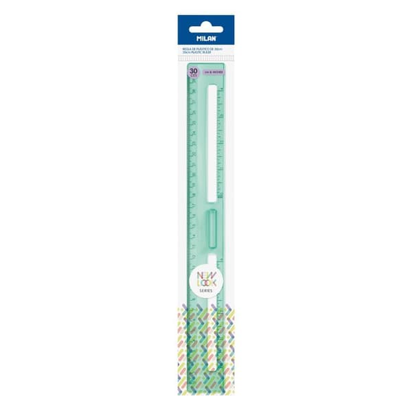 Lineal 30 cm New Look grøn MILAN