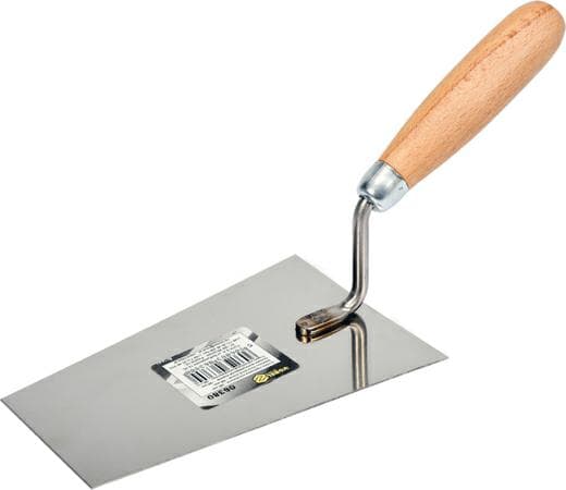 TRAPEZOIDAL SPACKELSPADE I ROSTFRITT STÅL 180MM