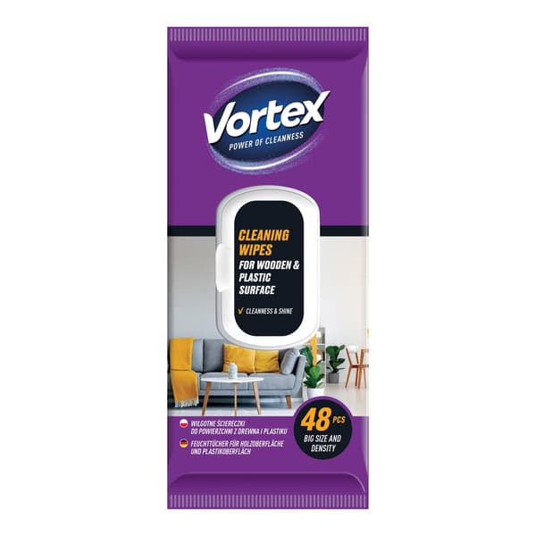 Våtservetter Vortex 48