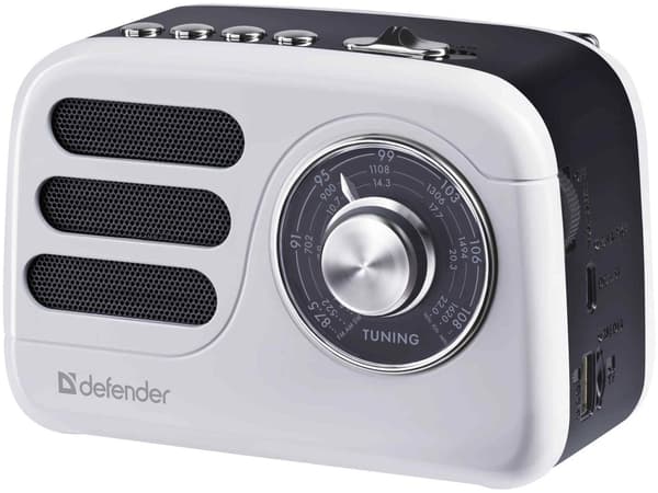 Defender SIGNAL Bluetooth-högtalarradio 5W MP3/FM/SD/USB-antenn