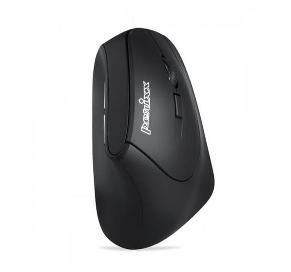 Perixx PERIMICE-715 II Trådlös Mus Optisk Vertikal Svart