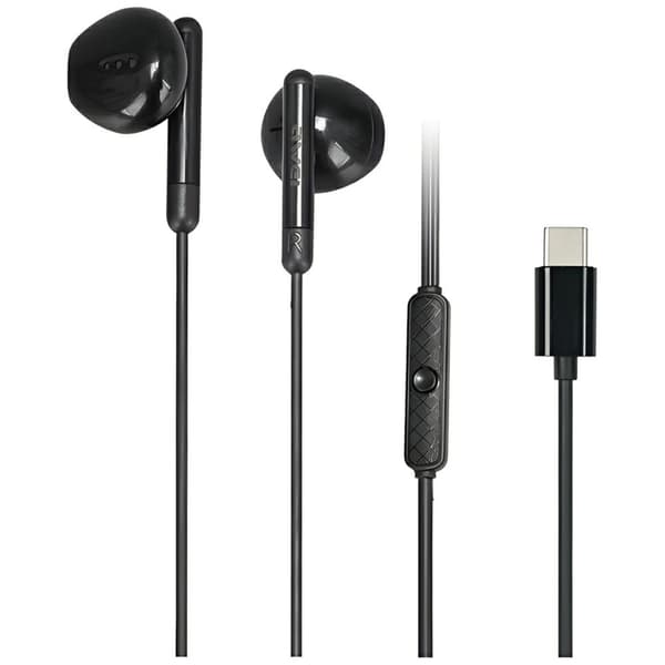 AWEI stereo hovedtelefoner PC-6T USB-C sort/sort