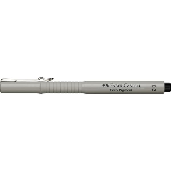 Faber-Castell Ecoo tyndere 0.2 Sort (4005401662990)
