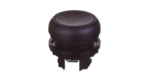 Sort selvtilbagevendende knapaktuator M22S-D-S 216591