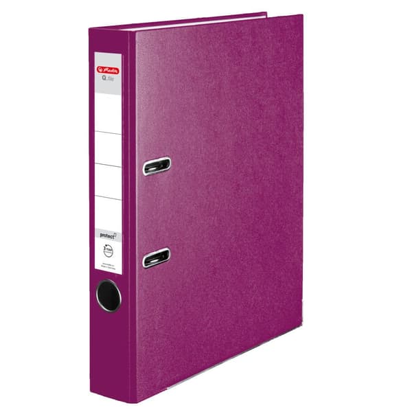 Kansio A4 5cm PP marja Q-tiedosto