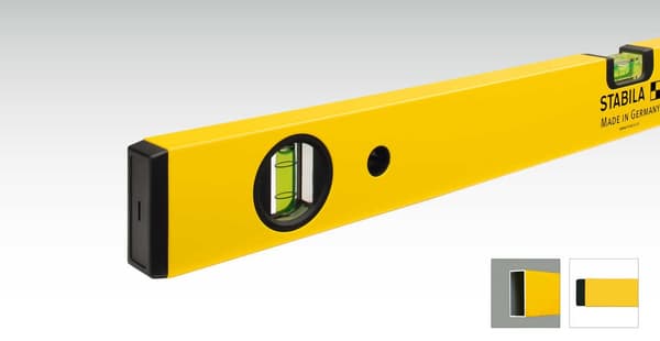 Vattenpass typ 70 50cm gul 02283