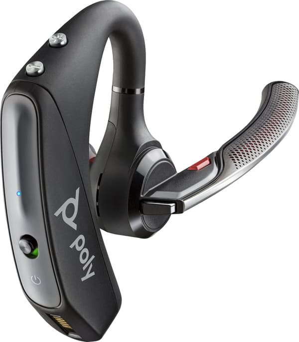 HP Poly Headset Voyager 5200 UC InEar Bluetooth svart (7K2F3AA)