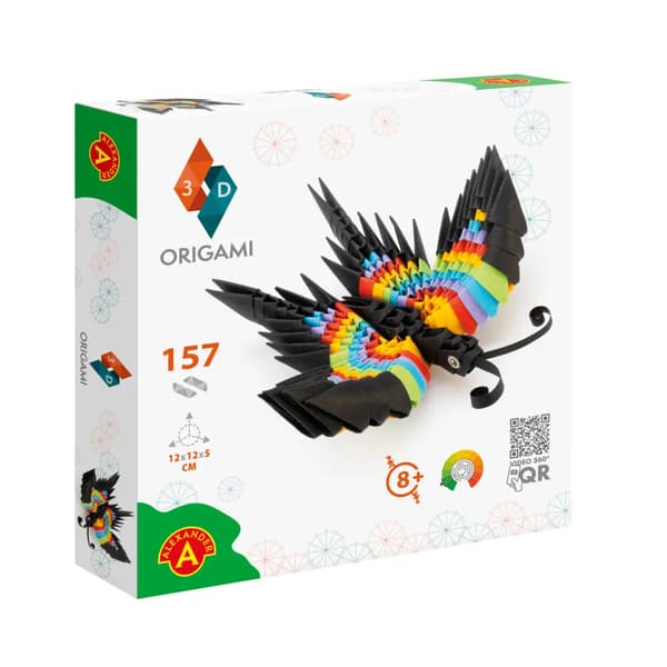 Alexander Creative Sæt Origami 3D SOMMERFUGL 2345