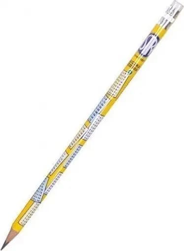 Blyant med multiplikationstabel (12 stk) ASTRA