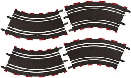Carrera GO!!! Jyrkkä kaarre 2/45 astetta 61646
