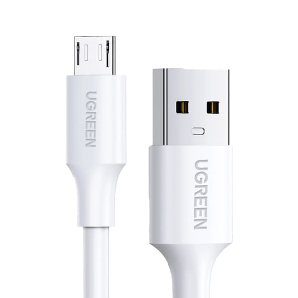 Micro USB -kaapeli UGREEN QC 3.0 2.4A 2m (litteä)