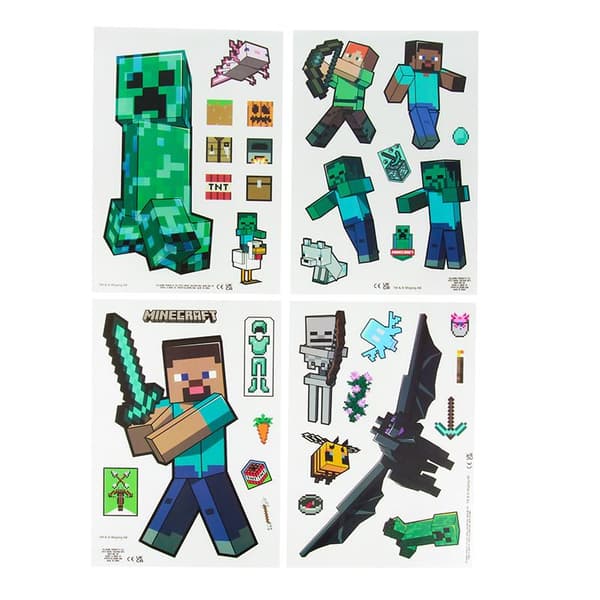 PALADONE Minecraft-ikkunatarrat