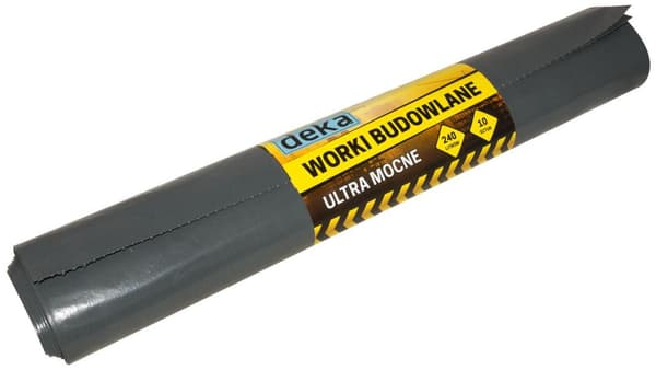 BYGGSÄCKAR ULTRA STARK 240L A10 SVART
