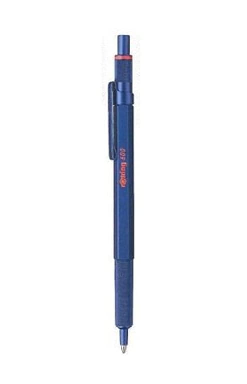 rotring 600 Kulspetspenna metallicblå