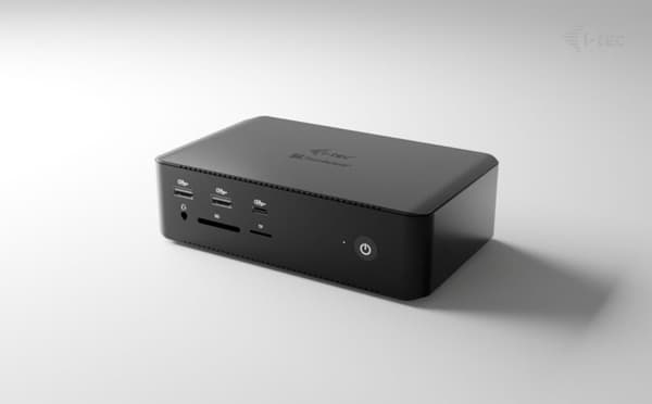 i-tec Thunderbolt 5 Quattro Display -telakointiasema, Power Delivery 140W