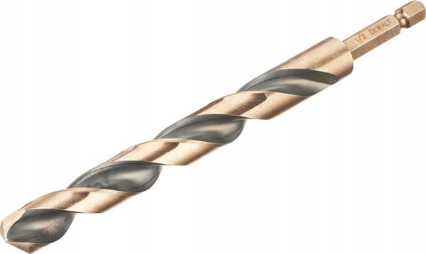 Boremaskine Dewalt bor 12,0 mm sort og guld sekskant