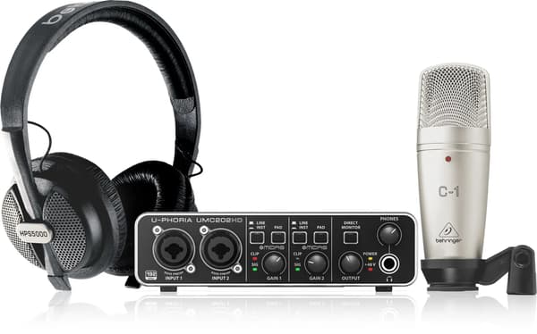 Behringer U-PHORIA STUDIO PRO - Kotistudiosetti