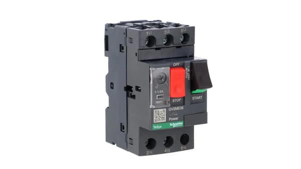TeSys Deca Motorforbinder 3P 0.55kW 1-1.6A GV2ME06