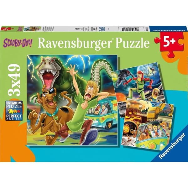 Scooby Doo palapeli 3x49 palaa