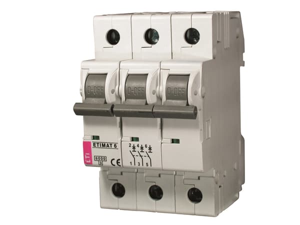 Eti-Polam Adapterafbryder ETIMAT 6 3p 6kA B16 (002115516)