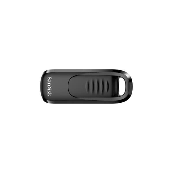 Pendrive SanDisk SanDisk Flash-levy 64GB Ultra Slider, USB-C 3.2, Musta